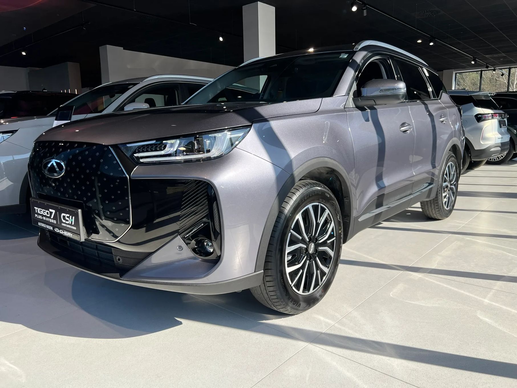 TIGGO 7 PHEV Prestige | Cool Gray | Ubezpieczenie 1 zł | 154 900 PLN